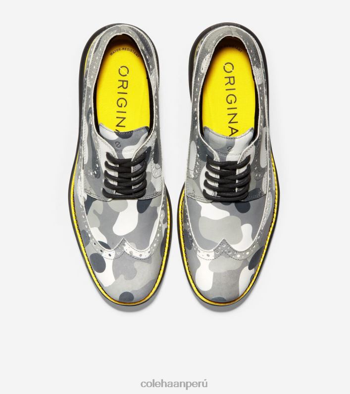 hombres camuflaje gris Cole Haan gran zapato de golf original calzado 8FVV409