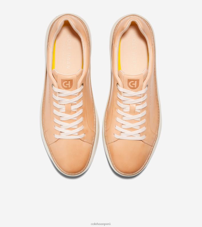 hombres cebada beige vachetta-marfil Cole Haan tenis grandpro topspin calzado 8FVV278