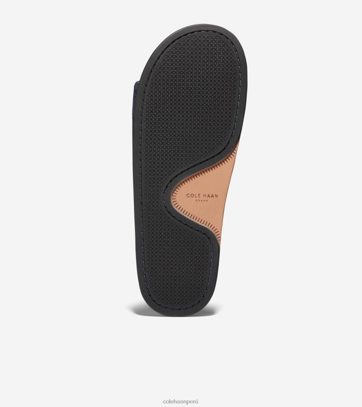 hombres chaqueta azul marino Cole Haan sandalias clásicas modernas calzado 8FVV250