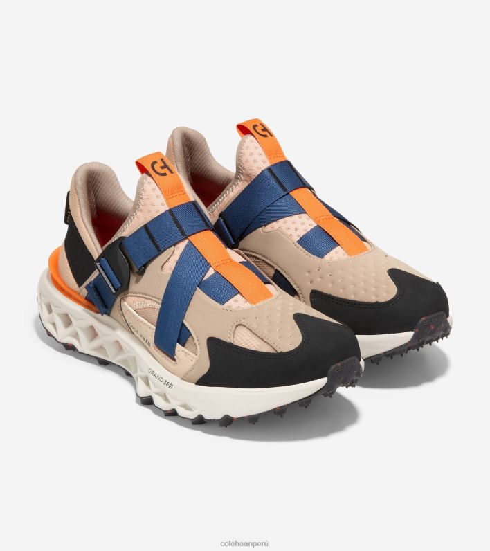 hombres duna-sésamo-abedul plateado Cole Haan 5. Zapato para correr con correa de monje zerogrand calzado 8FVV440