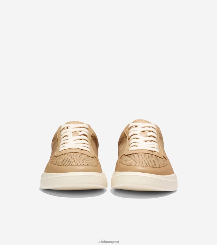 hombres estrella de mar-beige vachetta-egret Cole Haan zapatilla de tenis moderna grand crosscourt calzado 8FVV342