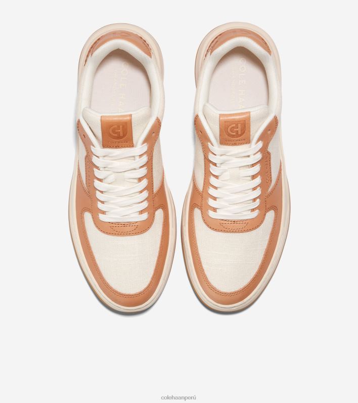 hombres garceta-vachetta-marfil Cole Haan tenis grandpro cruzados calzado 8FVV309