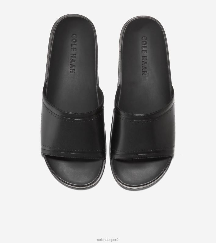 hombres negro Cole Haan sandalias clásicas modernas calzado 8FVV252