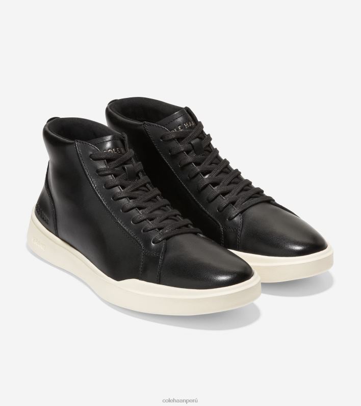 hombres negro Cole Haan zapatilla de deporte grand crosscourt modern mid calzado 8FVV478