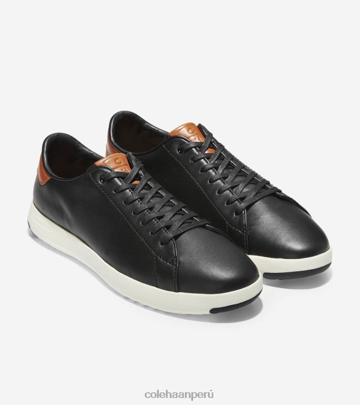 hombres negro-bronceado británico Cole Haan tenis grandpro calzado 8FVV386