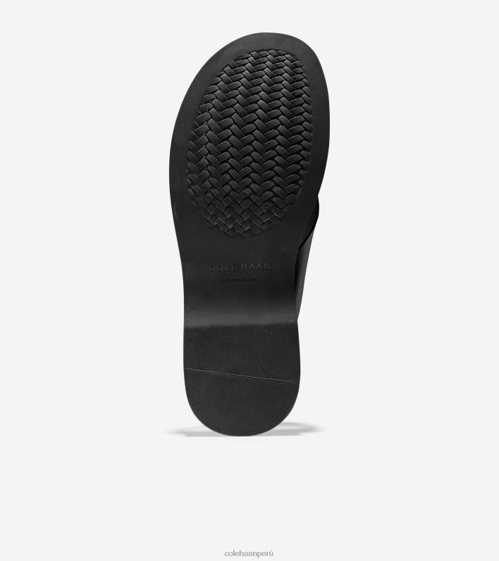 hombres negro liso Cole Haan sandalia cruzada goldwyn 2.0 calzado 8FVV341