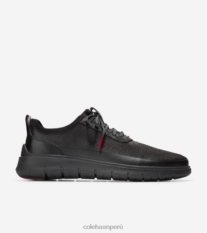 hombres negro stitchlite-mate brillo reflectante Cole Haan generación zerogrand calzado 8FVV452
