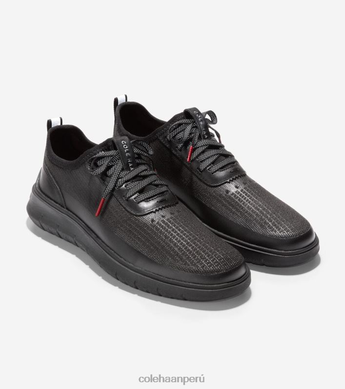 hombres negro stitchlite-mate brillo reflectante Cole Haan generación zerogrand calzado 8FVV452