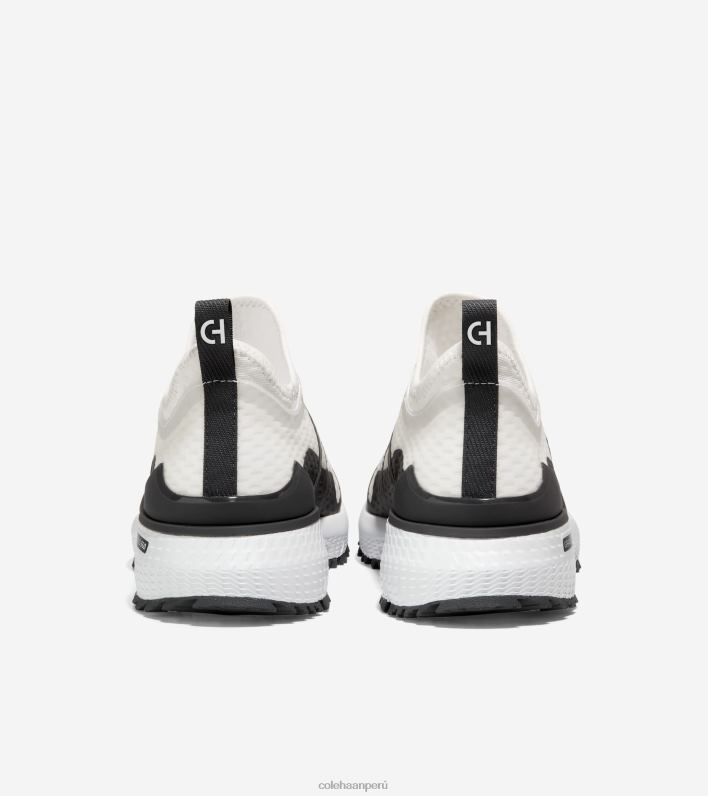 hombres rayas blancas y grises Cole Haan zapato de golf de adelantamiento zerogrand calzado 8FVV414