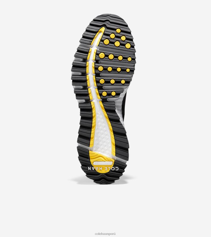 hombres rayas blancas y grises Cole Haan zapato de golf de adelantamiento zerogrand calzado 8FVV414