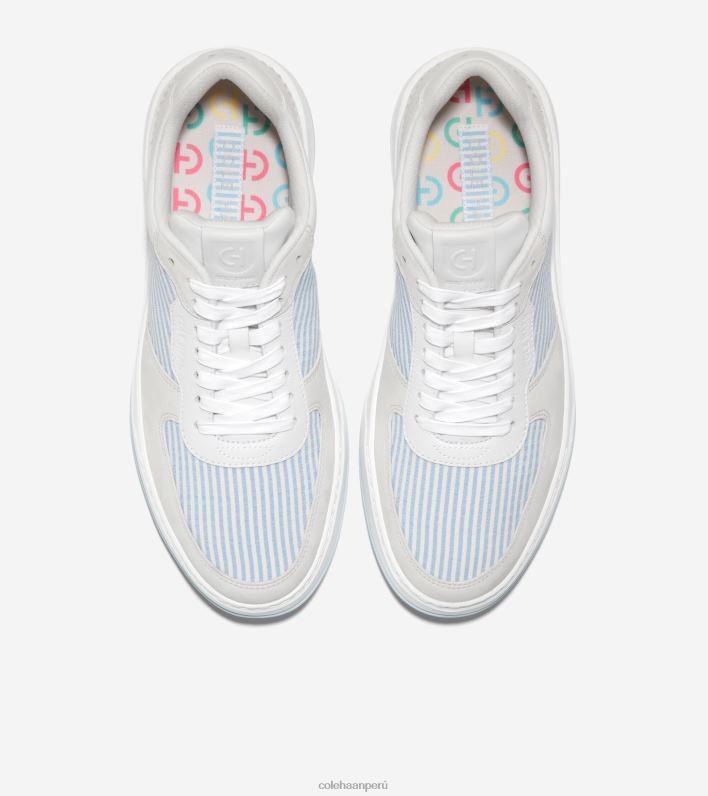 hombres seersucker de campana azul Cole Haan tenis grandpro cruzados calzado 8FVV308