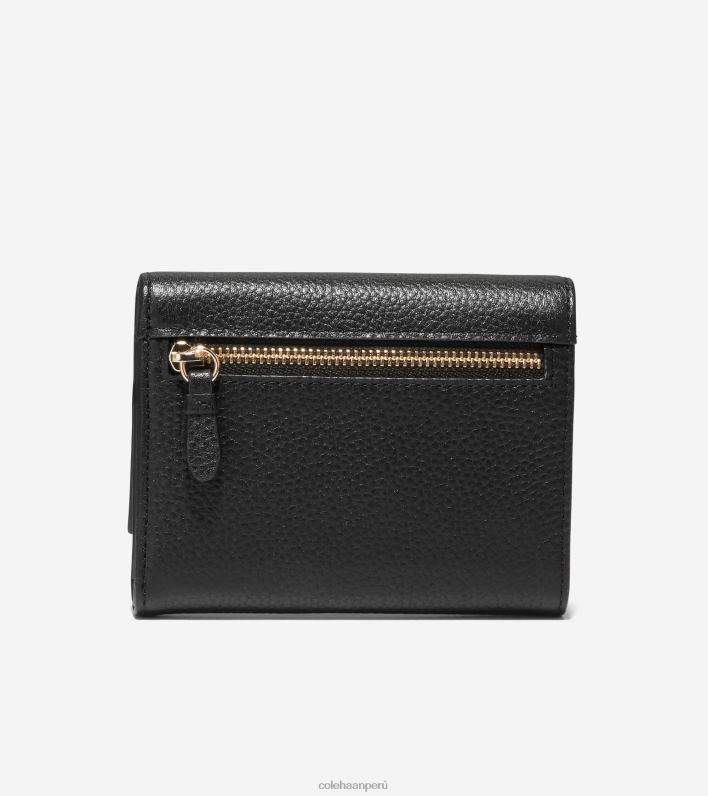 mujer negro Cole Haan cartera triple de inwood accesorios 8FVV490