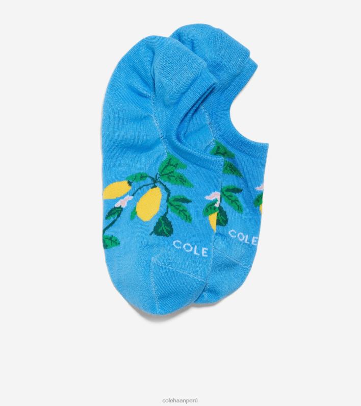 mujer azul Cole Haan forro de tenis con estampado de limones accesorios 8FVV522