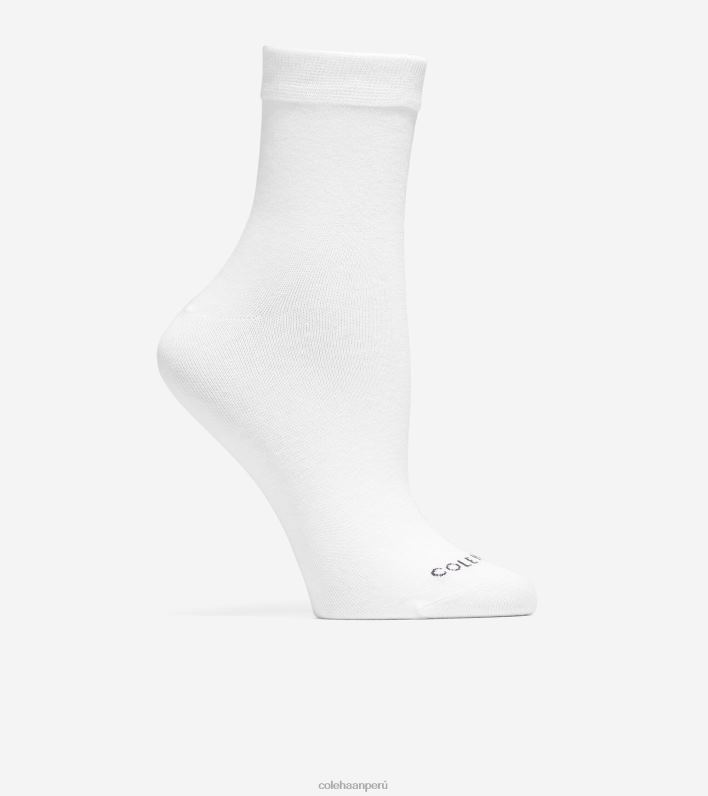 mujer blanco Cole Haan 2 pares de calcetines cortos lisos accesorios 8FVV514