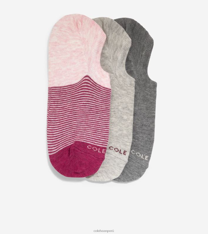 mujer rosa Cole Haan calcetines interiores de 3 pares accesorios 8FVV506