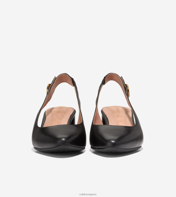 mujer cuero negro Cole Haan la bomba destalonada favorita de 45 mm calzado 8FVV221