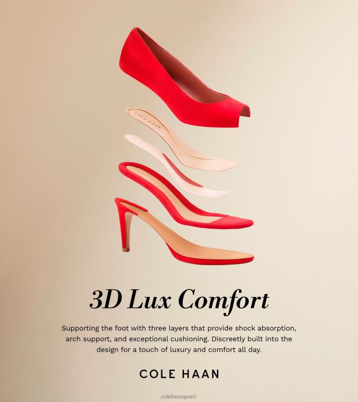 mujer negro Cole Haan bomba con correa trasera vandam calzado 8FVV152