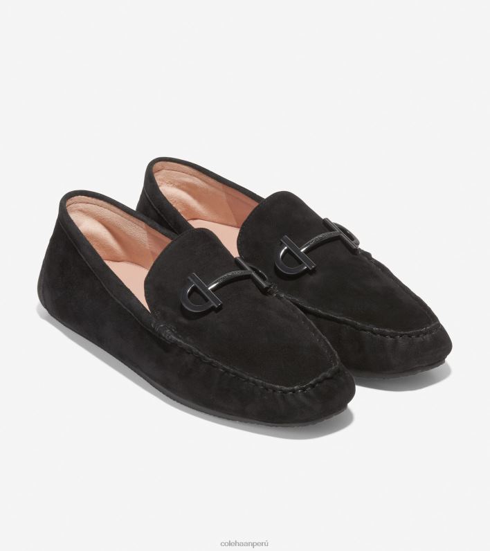 mujer ante negro Cole Haan tully conductor calzado 8FVV128