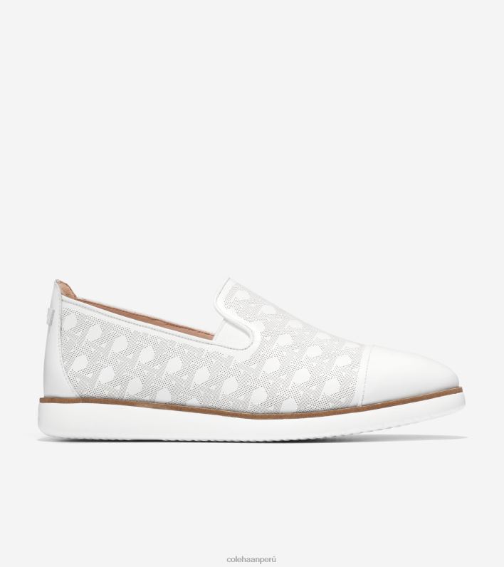 mujer blanco Cole Haan mocasines sin cordones gran ambición calzado 8FVV202
