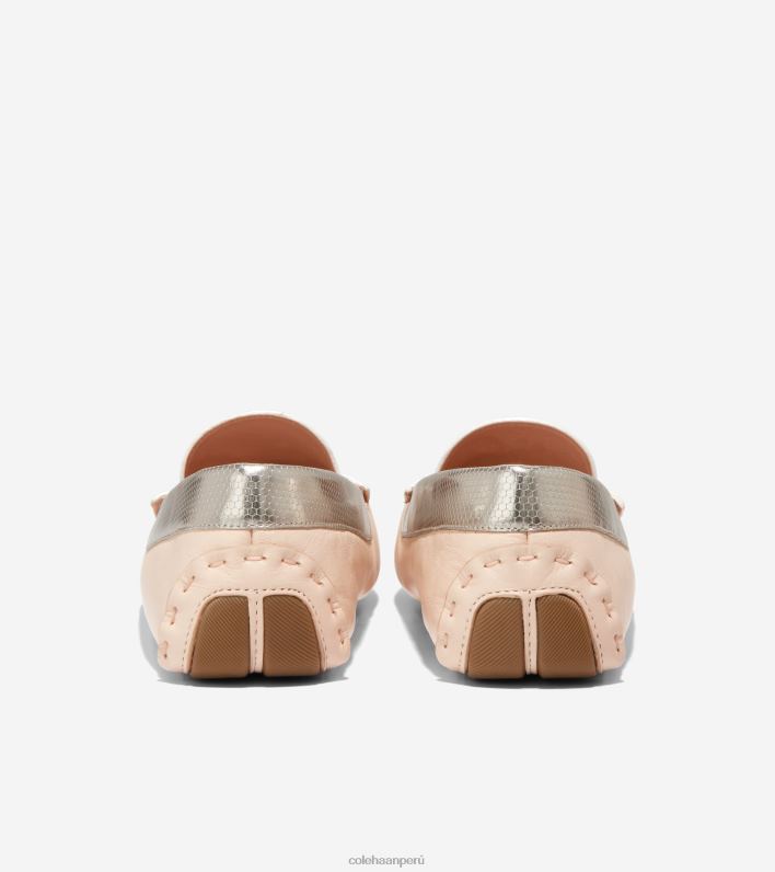mujer bronceado-metálico-marfil Cole Haan conductor de evelyn calzado 8FVV65