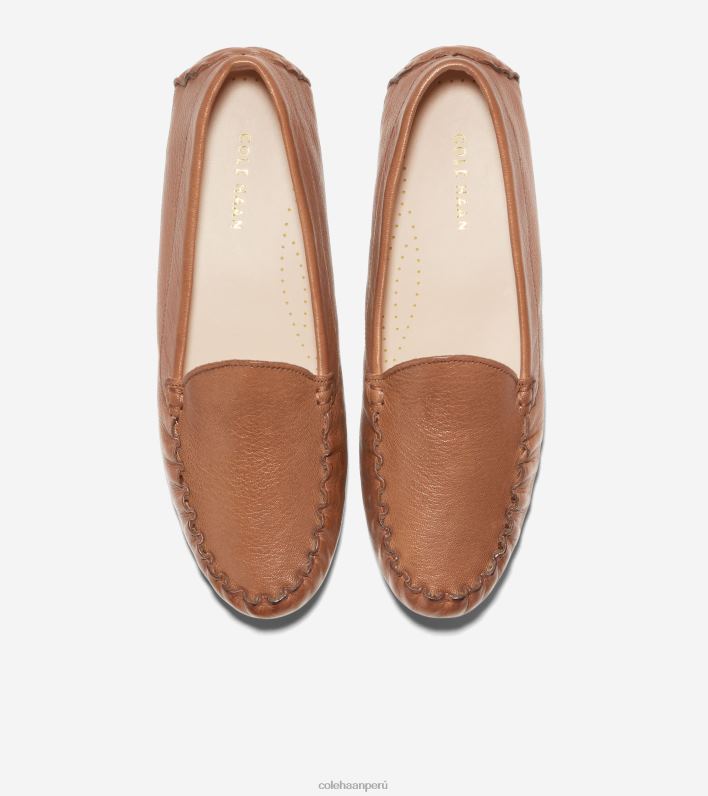 mujer cuero de nuez Cole Haan conductor de evelyn calzado 8FVV64
