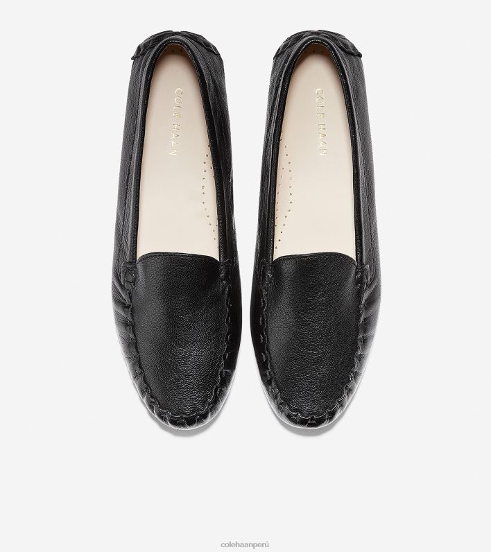 mujer cuero negro Cole Haan conductor de evelyn calzado 8FVV67