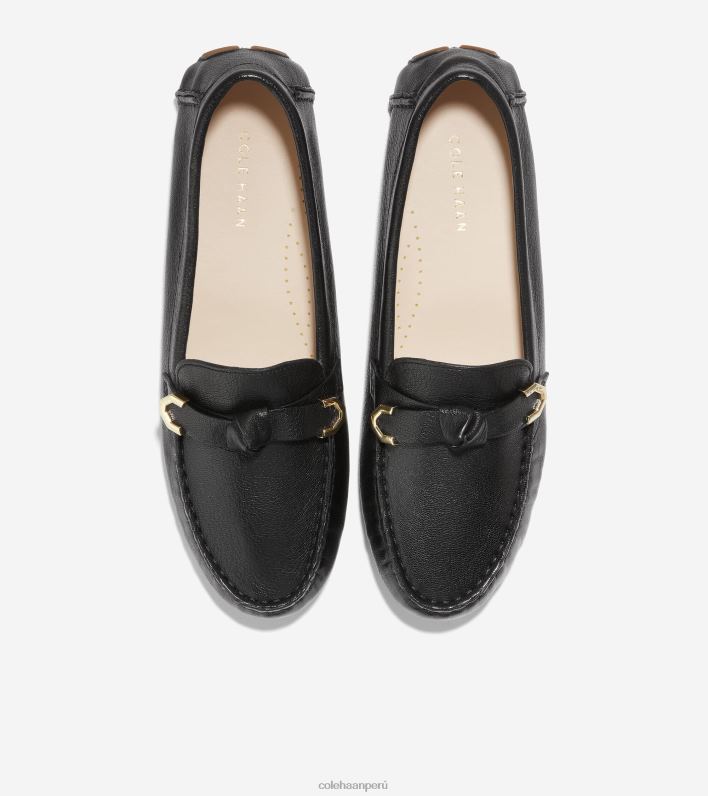 mujer cuero negro Cole Haan controlador de arco evelyn calzado 8FVV72