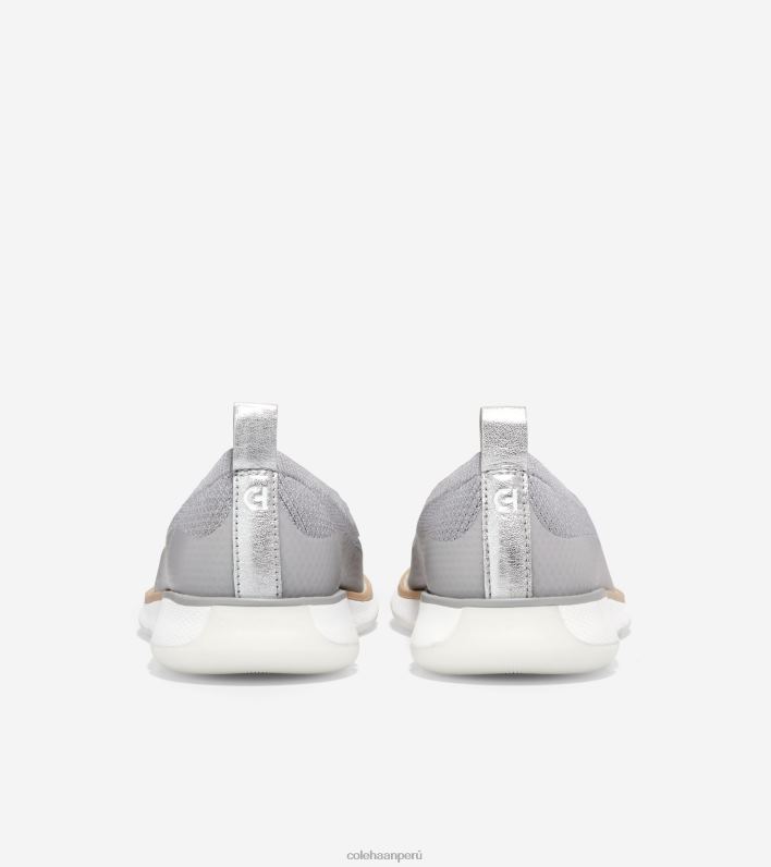 mujer microchip-plata-blanco stitchlite Cole Haan 4. mocasín zerogrand calzado 8FVV132