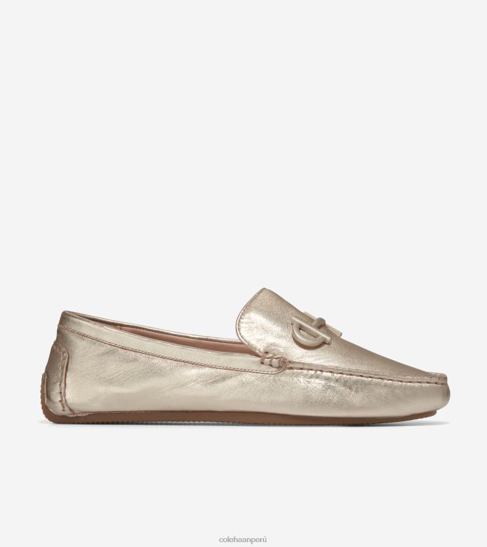 mujer oro Cole Haan tully conductor calzado 8FVV127