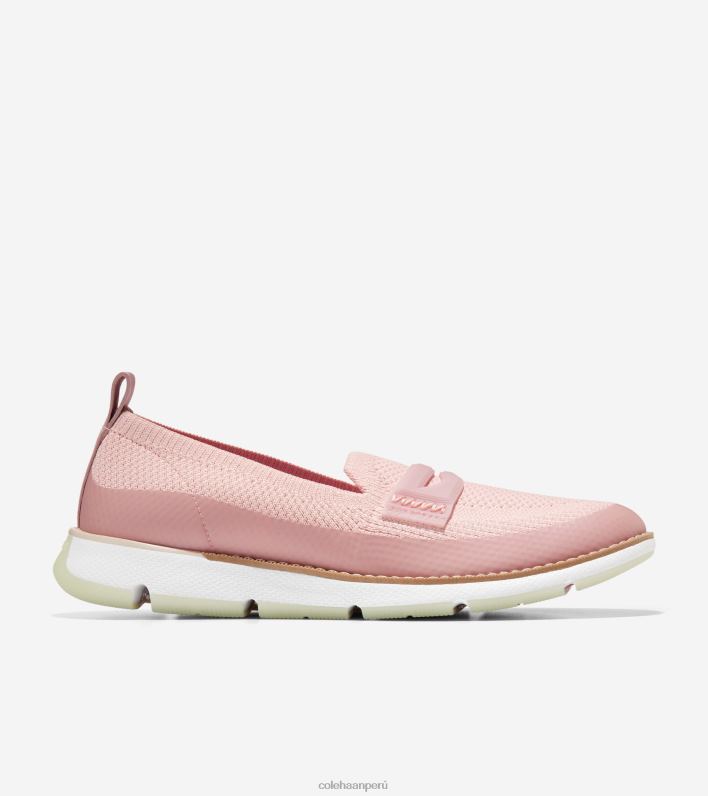 mujer rosa humo punto-blanco stitchlite Cole Haan 4. mocasín zerogrand calzado 8FVV134