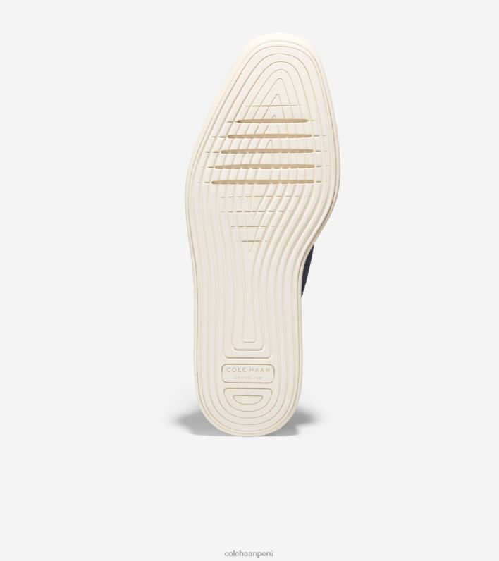 mujer blazer azul marino-stitchlite marfil Cole Haan oxford de punta de ala de plataforma grande original calzado 8FVV214