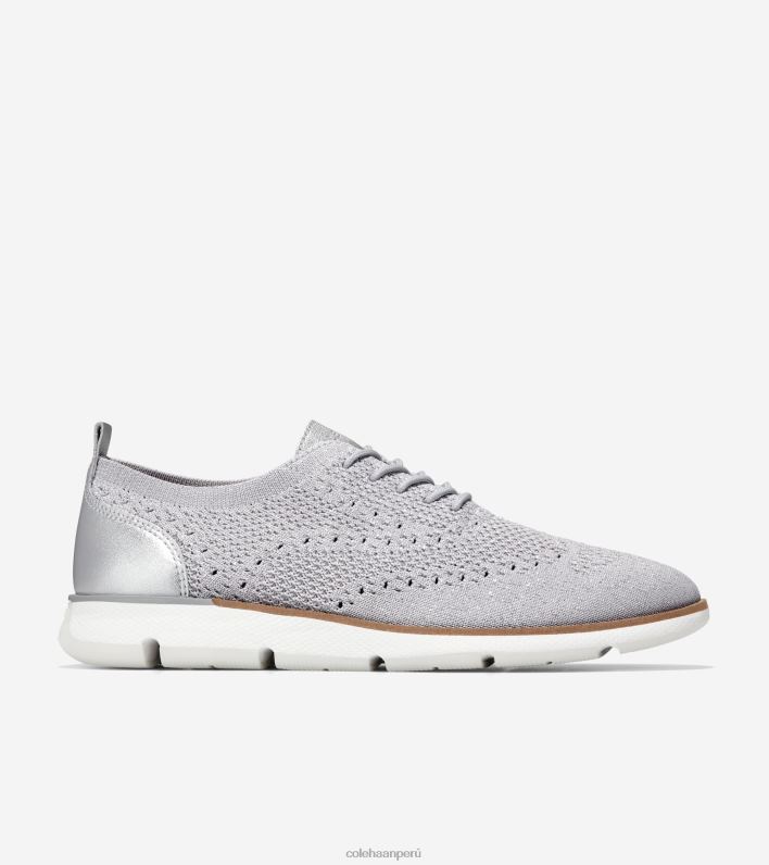 mujer microchip-plata-blanco stitchlite Cole Haan 4.zerogrand oxford calzado 8FVV103