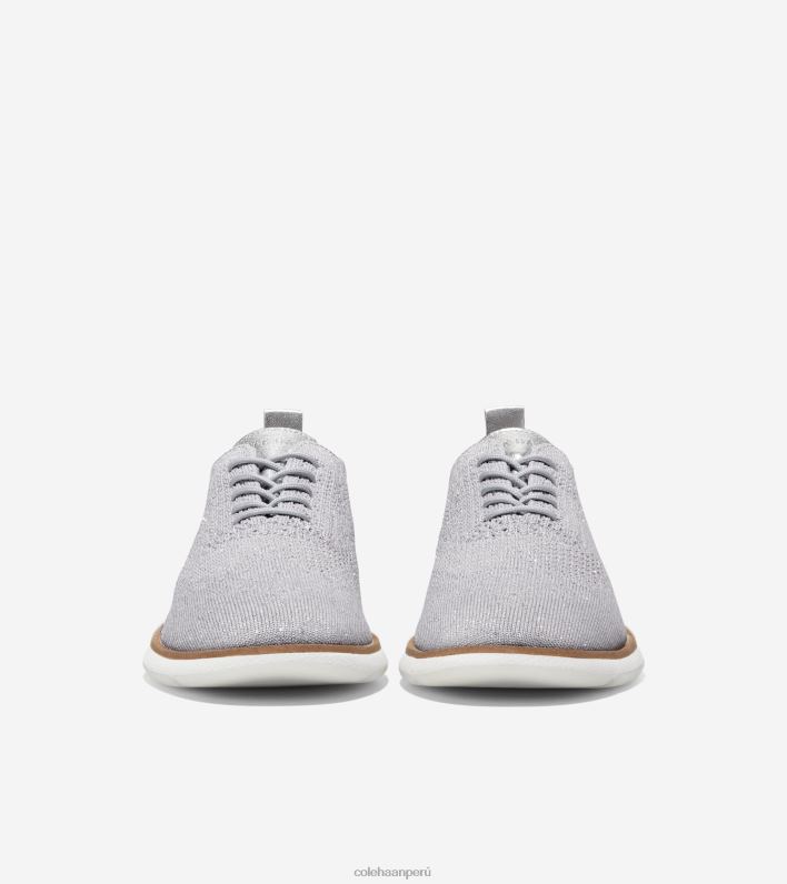 mujer microchip-plata-blanco stitchlite Cole Haan 4.zerogrand oxford calzado 8FVV103