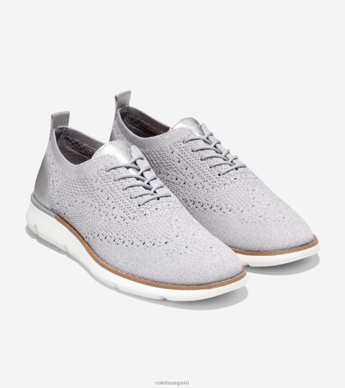 mujer microchip-plata-blanco stitchlite Cole Haan 4.zerogrand oxford calzado 8FVV103