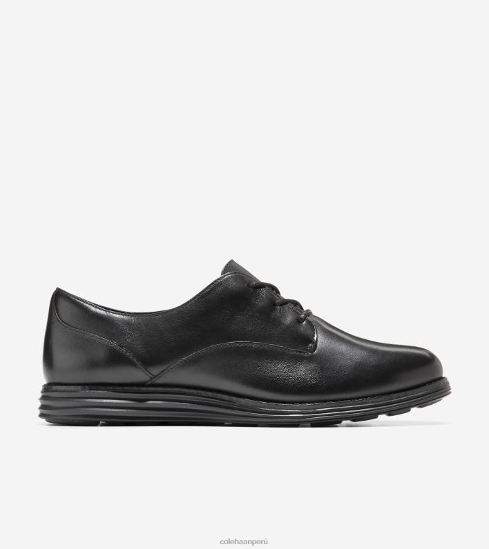 mujer negro Cole Haan original gran llano oxford calzado 8FVV169