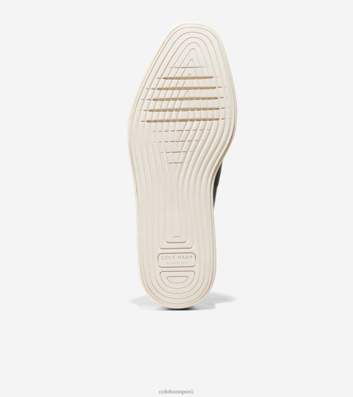 mujer negro-marfil Cole Haan oxford de punta de ala de plataforma grande original calzado 8FVV166