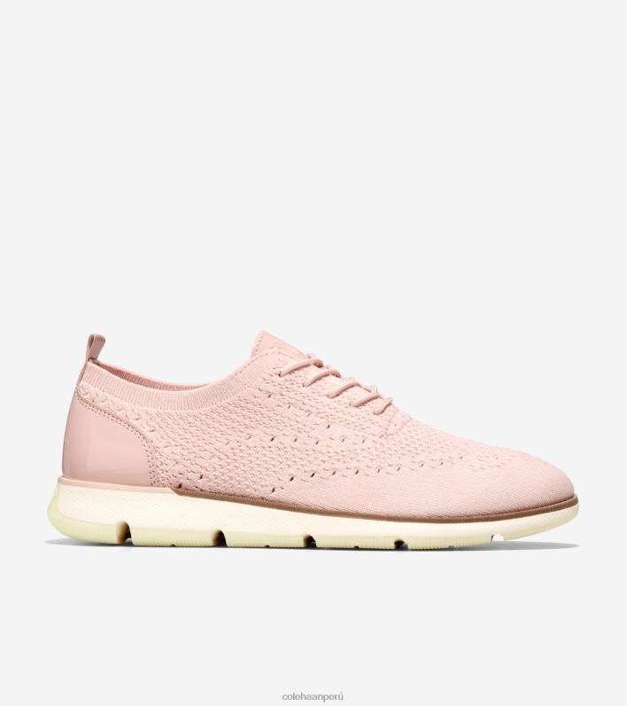 mujer rosa humo punto marfil stitchlite Cole Haan 4.zerogrand oxford calzado 8FVV104