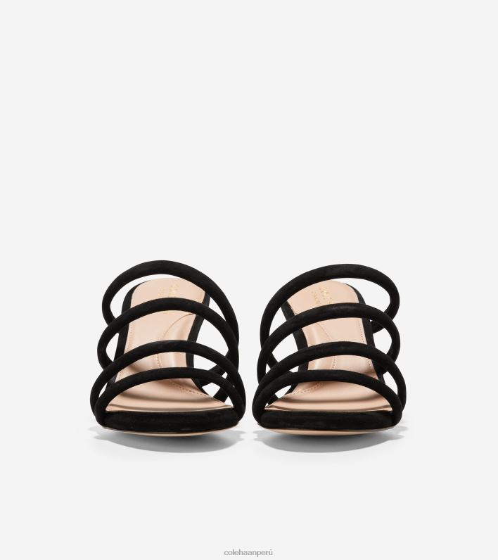 mujer ante negro Cole Haan sandalia adella calzado 8FVV145