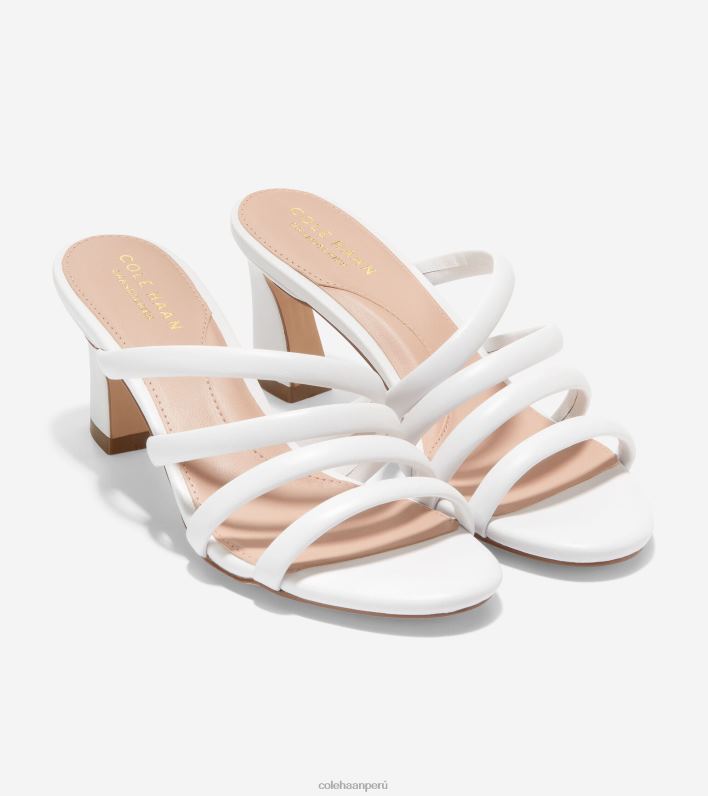 mujer cuero blanco Cole Haan sandalia adella calzado 8FVV141