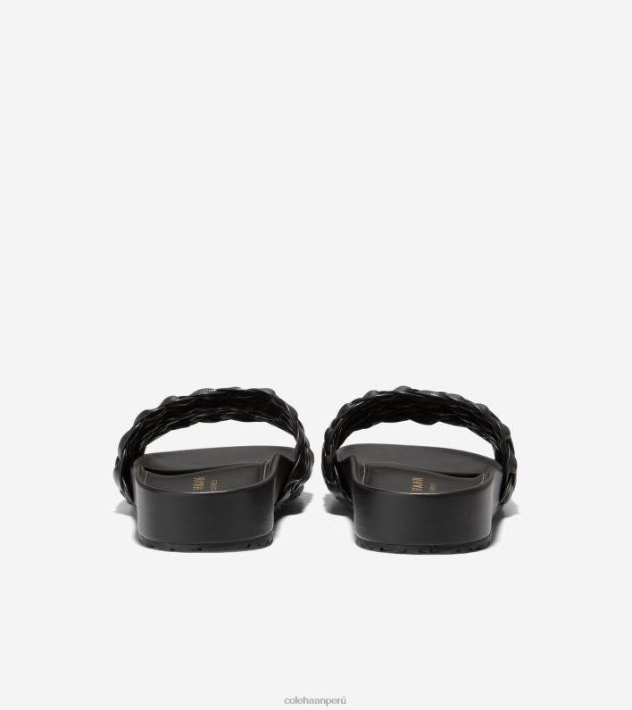 mujer cuero negro Cole Haan sandalias mojave calzado 8FVV50