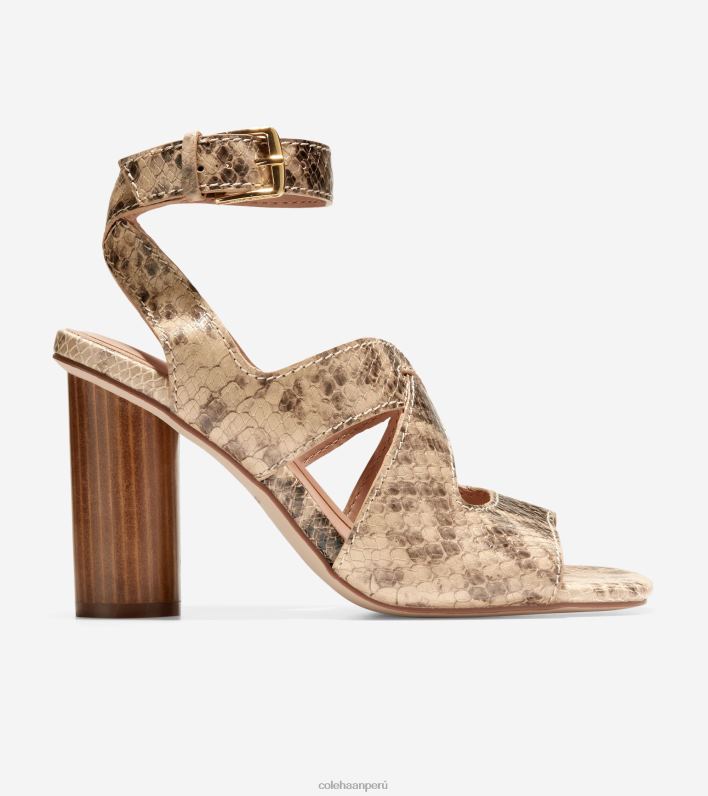 mujer estampado de serpiente Cole Haan sandalia ciudad reina calzado 8FVV175