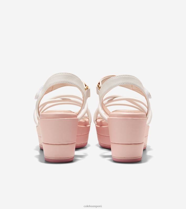 mujer humo de marfil-rosa Cole Haan cuña de plataforma plana de gran ambición addison calzado 8FVV117