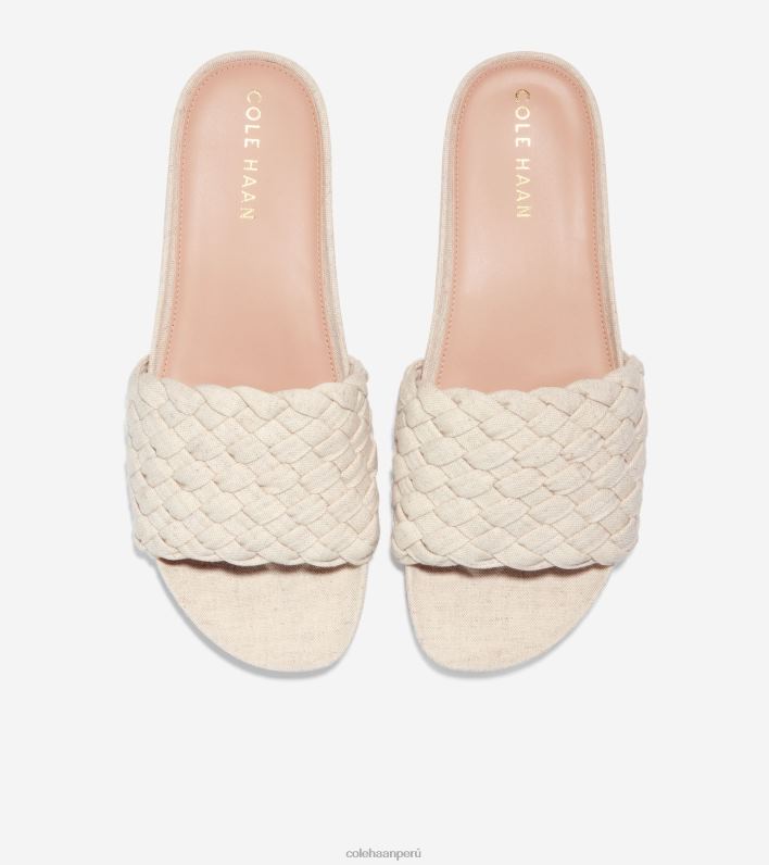 mujer lino natural Cole Haan sandalias mojave calzado 8FVV47