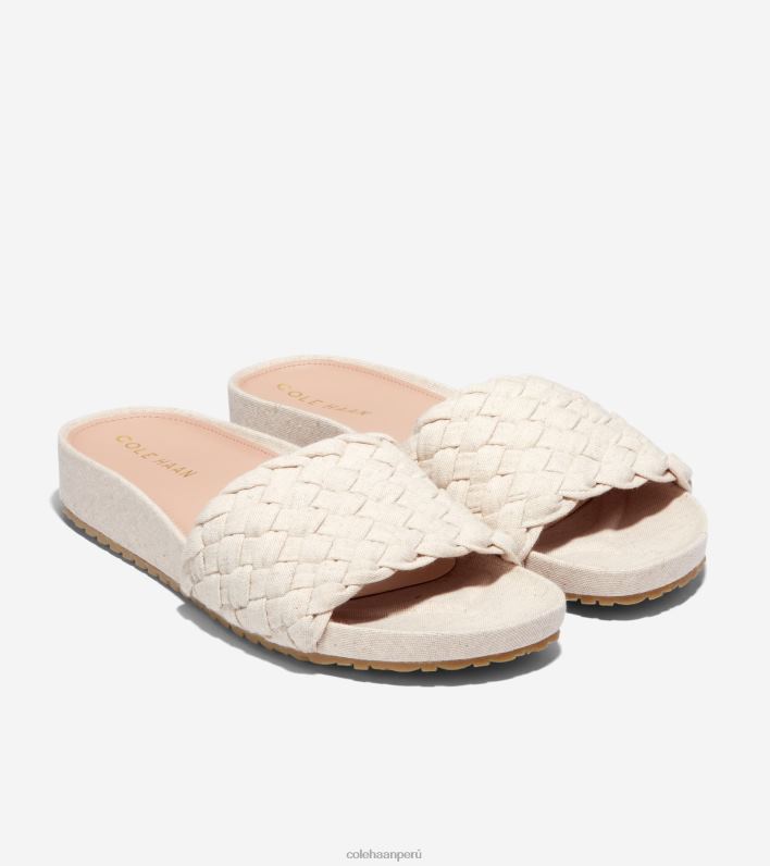 mujer lino natural Cole Haan sandalias mojave calzado 8FVV47