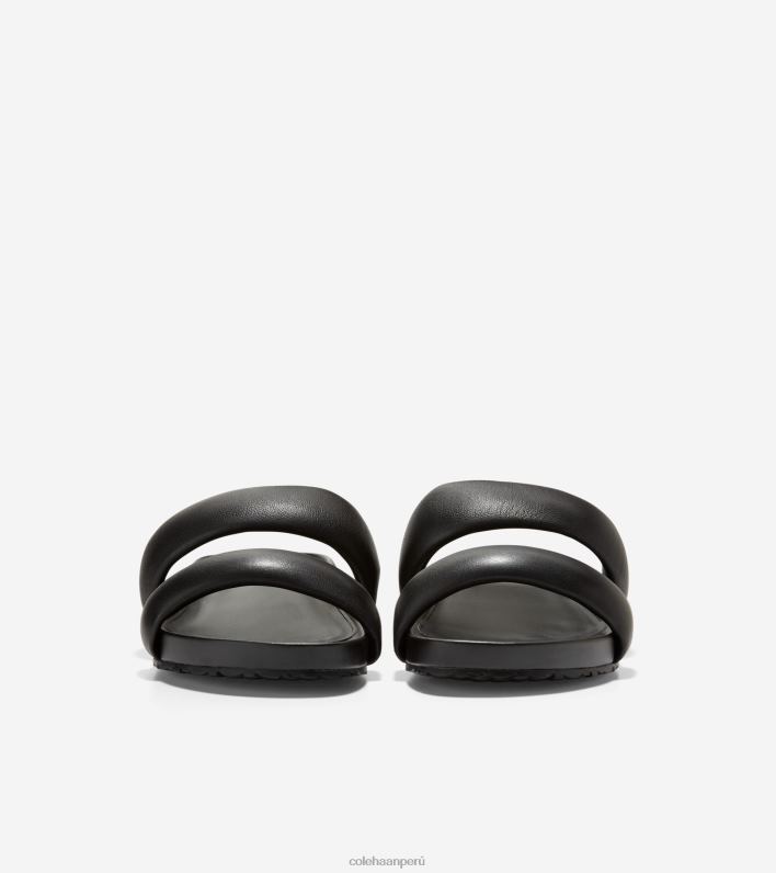 mujer negro Cole Haan sandalias mojave con tira doble calzado 8FVV110