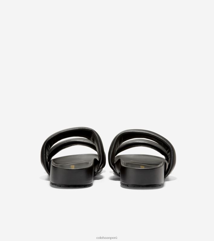 mujer negro Cole Haan sandalias mojave con tira doble calzado 8FVV110