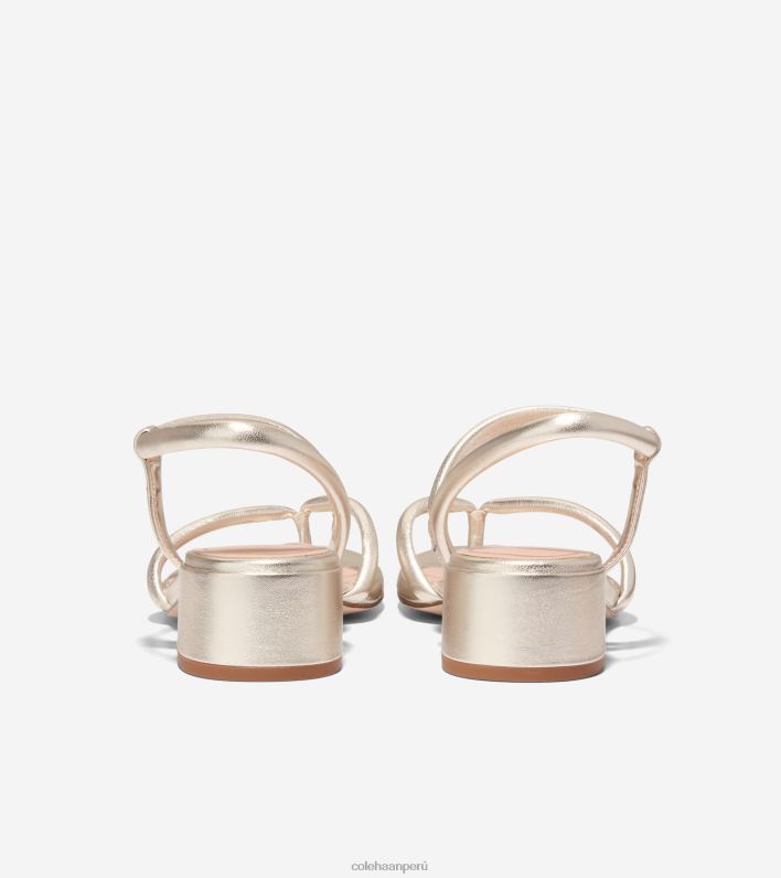 mujer oro Cole Haan sandalia cali calzado 8FVV7