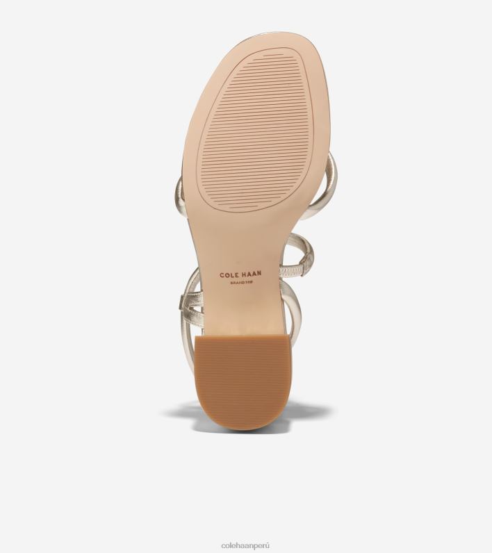 mujer oro Cole Haan sandalia cali calzado 8FVV7