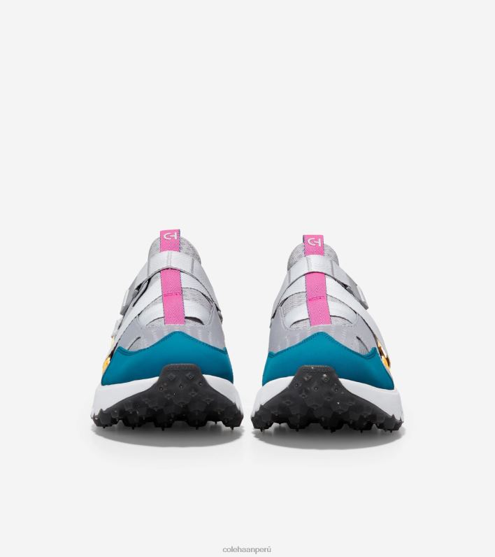 mujer aguanieve-marroquí azul-rosa violeta-blanco Cole Haan 5. Zapato para correr con correa de monje zerogrand calzado 8FVV248