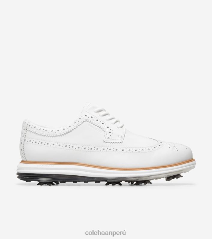 mujer blanco óptico-natural Cole Haan zapato de golf original grand tour calzado 8FVV200